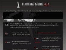 Tablet Screenshot of flamenco-studio.de